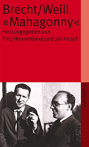 Brecht/Weill ›Mahagonny‹ (suhrkamp taschenbuch) von Suhrkamp Verlag AG