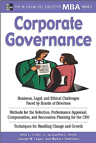 Corporate Governance (Executive Mba Series) (McGraw-Hill Executive MBA Series)