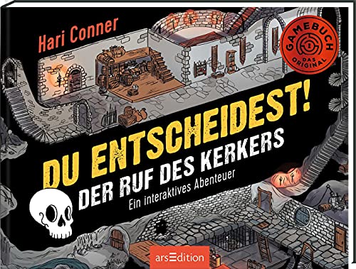 Du entscheidest! Der Ruf des Kerkers: Ein interaktives Abenteuer | Ein interaktives Entscheidungsbuch für alle Fans von Escape-Spielen von Ars Edition