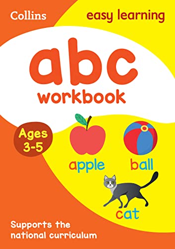 ABC Workbook Ages 3-5: Ideal for home learning (Collins Easy Learning Preschool) von Collins