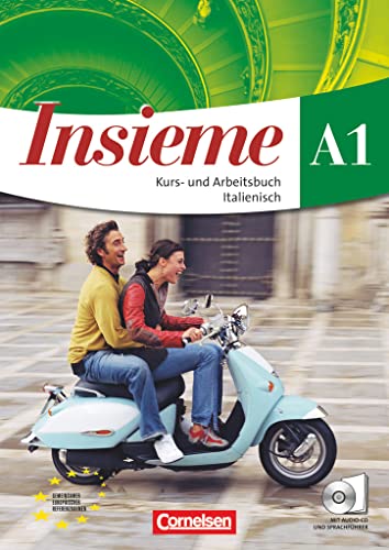 Insieme - Italienisch - Aktuelle Ausgabe - A1: Kurs- und Arbeitsbuch, Sprachführer und Hörtexte-CDs