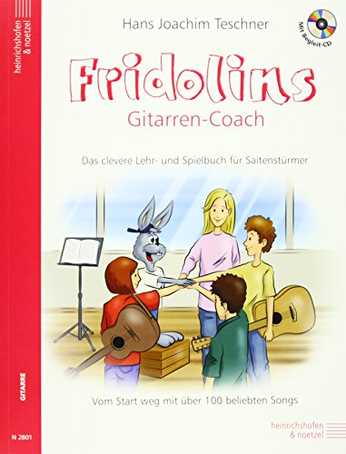 Fridolins Gitarrencoach mit CD: Das clevere Lehr-und Spielbuch für Saitenstürmer