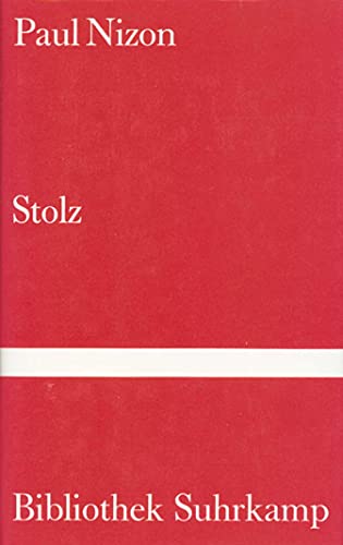 Stolz von Suhrkamp Verlag AG