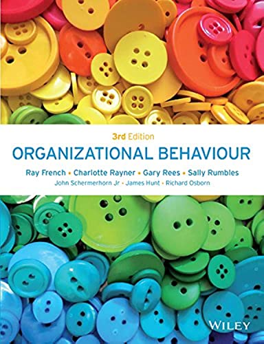 Organizational Behaviour von Wiley