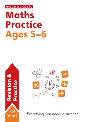 Maths practice book for ages 5-6 (Year 1). Perfect for Home Learning. (100 Practice Activities)