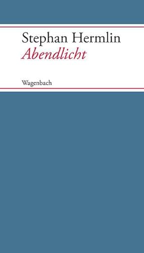 Abendlicht (Quartbuch) von Wagenbach