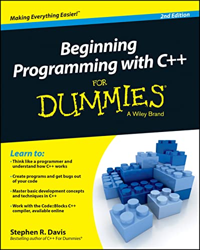 Beginning Programming with C++ For Dummies, 2nd Edition (For Dummies Series)