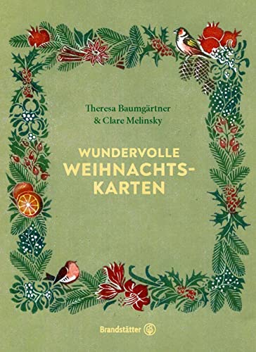 Wundervolle Weihnachtskarten: 15 kunstvolle Faltkarten mit hochwertigen Umschlägen und 6 Anhänger zum Ausschneiden: 18 Faltkarten mit Kuverts von Brandstätter Verlag