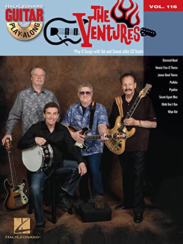 Guitar Play-Along Volume 116: The Ventures: Noten, Play-Along, Bundle, CD für Gitarre (Guitar Play-Along, 116, Band 116) von Hal Leonard Europe