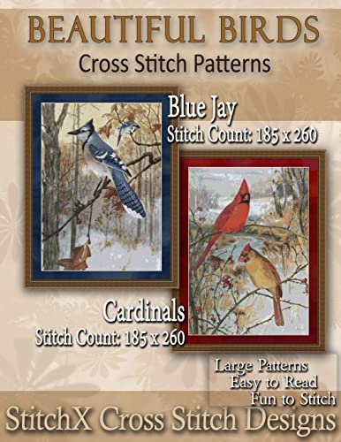 Beautiful Birds Cross Stitch Patterns von CREATESPACE