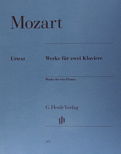 Werke für zwei Klaviere zu 4 Händen: Instrumentation: 2 Pianos, 4-hands (G. Henle Urtext-Ausgabe) von HENLE