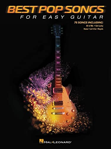 Best Pop Songs -No Tab Book- (For Easy Guitar): Noten von HAL LEONARD