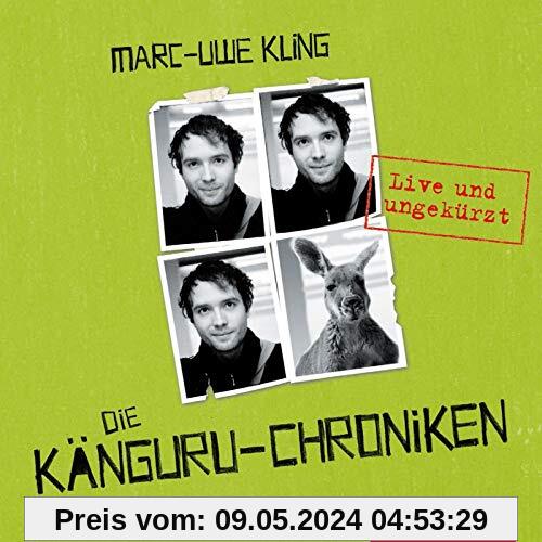 Die Känguru-Chroniken (Känguru 1): Live und ungekürzt: 4 CDs
