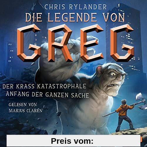 Die Legende von Greg 1: Der krass katastrophale Anfang der ganzen Sache: 4 CDs