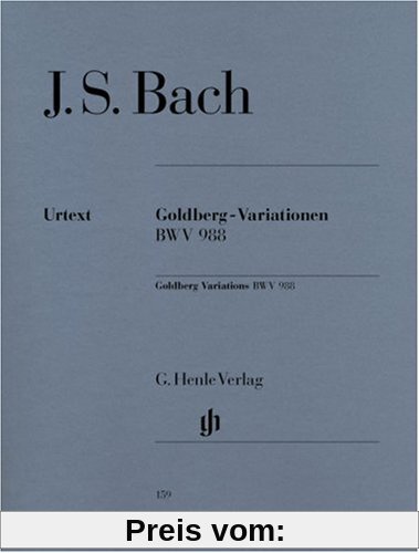 Goldberg Variationen Bwv 988. Klavier