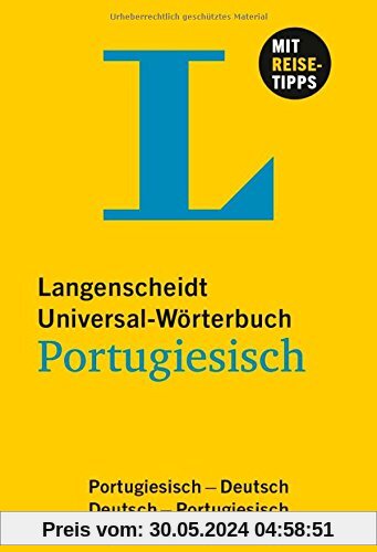 Langenscheidt Universal-Wörterbuch Portugiesisch: Portugiesisch-Deutsch/Deutsch-Portugiesisch (Langenscheidt Universal-Wörterbücher)