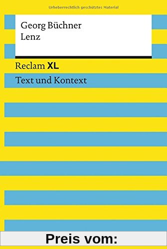 Lenz: Reclam XL - Text und Kontext