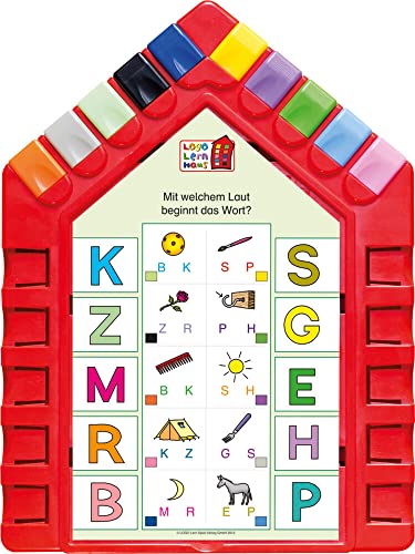 Logo Lernhaus: Set 2 Vorschulwissen 4-5-jährige Kinder (Logo Lernhaus: Mein Lernsteckspiel: Spielen - Lernen - Kontrollieren) von Georg Westermann Verlag