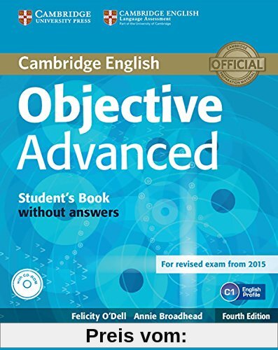 Objective Advanced: 4rth Edition. Student's Book without answers with CD-ROM