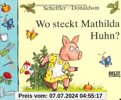 Wo steckt Mathilda Huhn?: Papp- und Klapp-Bilderbuch