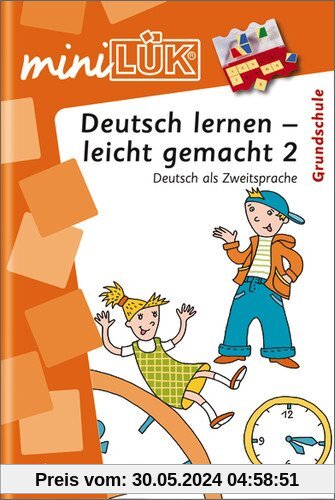 miniLÜK: Deutsch lernen - leicht gemacht 2: Deutsch als Zweitsprache für die Grundschule