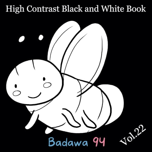 Badawa 94 High Contrast Black and White Book: Vol.22 - for Newborns, Infants, Babies, Toddlers, Preschoolers, Kindergarteners, Kids - Images with Text ... Contrast Black and White 274 Books, Band 22) von Independently published