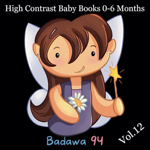 High Contrast Baby Books 0-6 Months: Vol.12 - Images with Text Capital & Small Letters & Numbers - Badawa 94 (High Contrast Black and White Books Badawa 94) von Independently published