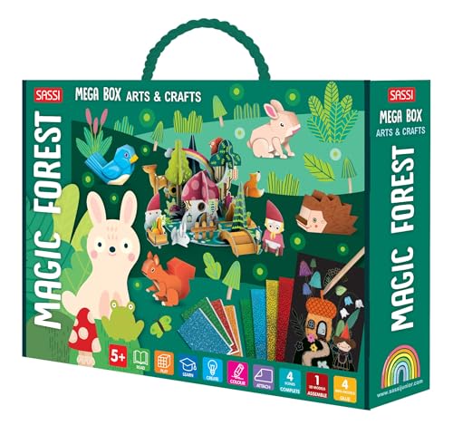 Mega Box Arts&Crafts. Magic Forest (Sassi junior) von Sassi