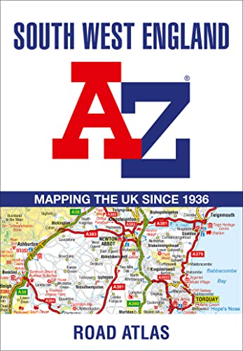 South West England A-Z Road Atlas von A-Z Map