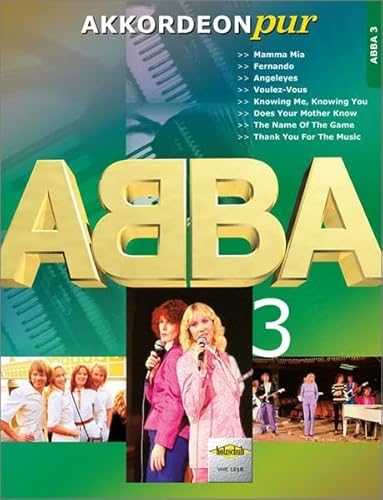 ABBA 3: "Akkordeon pur" bietet Spezialarrangements im mittleren Schwierigkeitsgrad