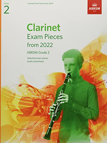 Clarinet Exam Pieces from 2022, ABRSM Grade 2: Selected from the syllabus from 2022. Score & Part, Audio Downloads (ABRSM Exam Pieces) von ABRSM