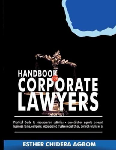 HANDBOOK FOR CORPORATE LAWYERS von National library of Nigeria