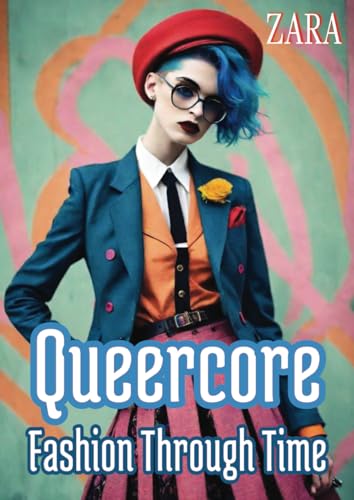 Queercore Fashion Through Time: Fashion Coloring Book for Girls Teens and Grown Ups (Fashion Through Time: A Zara Activity Book Series) von Independently published