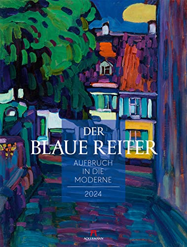 Der Blaue Reiter Kalender 2024, Wandkalender im Hochformat (50x66 cm) - Kunstkalender (Expressionismus) von Ackermann Kunstverlag