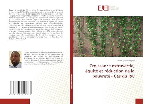 Croissance extravertie, équité et réduction de la pauvreté - Cas du Rw von Éditions universitaires européennes