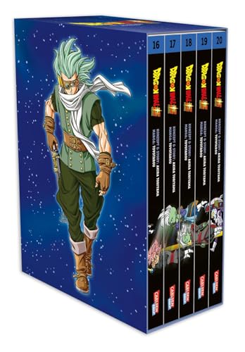 Dragon Ball Super, Bände 16-20 im Sammelschuber mit Extra: Neue Storys aus dem DRAGON BALL-Universum in praktischer Sammelbox von Carlsen Manga