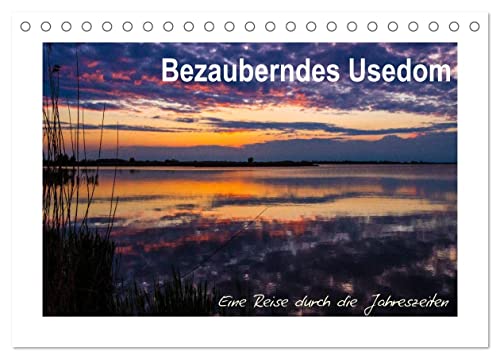 Bezauberndes Usedom (Tischkalender 2025 DIN A5 quer), CALVENDO Monatskalender von CALVENDO