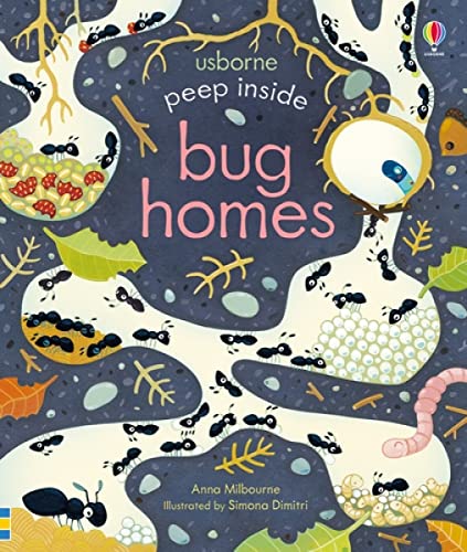 Peep Inside Bug Homes von Usborne