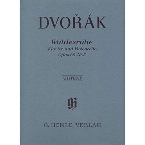 Waldesruhe op. 68,5: Besetzung: Violoncello und Klavier (G. Henle Urtext-Ausgabe) von HENLE