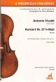 Konzert Nr. 27 h-Moll RV 424 für Violoncello, 2 Violinen, Viola und BC. Urtext Edition (Klavierauszug) von Edition Walhall, Verlag Franz Biersack, Magdeburg