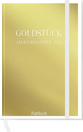 Taschenkalender 2024: Goldstück Jahresbegleiter: Terminkalender, Wochenplaner mit Ferienterminen und Monatsübersichten (Terminplaner für die Handtasche)