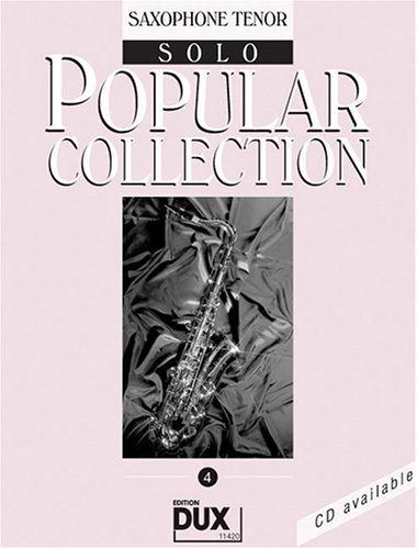 Popular Collection 4 Tenorsaxophon Solo