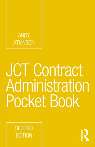 JCT Contract Administration Pocket Book (Routledge Pocket Books) von Routledge