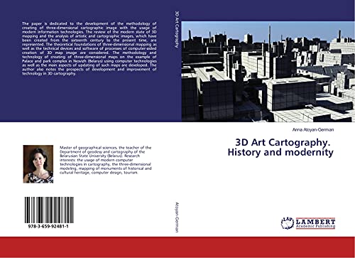 3D Art Cartography. History and modernity von LAP LAMBERT Academic Publishing