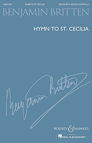 Hymn to St. Cecilia: Ssatb with Solos A Cappella