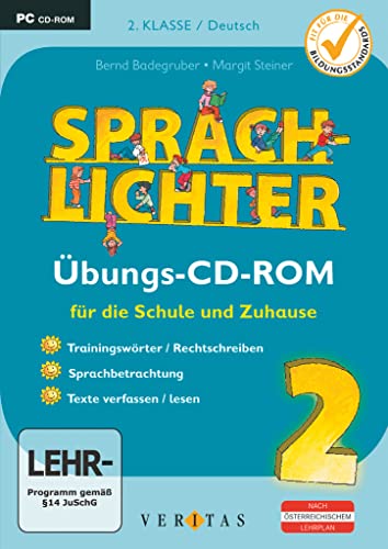 Sprachlichter - 2. Schuljahr: Übungs-CD-ROM