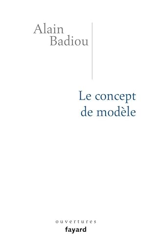 Le concept de modèle: Introduction à une épistémologie matérialiste des mathématiques von FAYARD