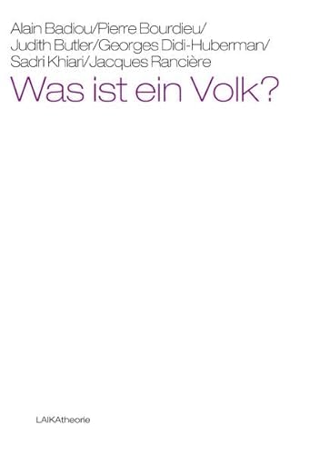 Was ist ein Volk? (laika theorie)