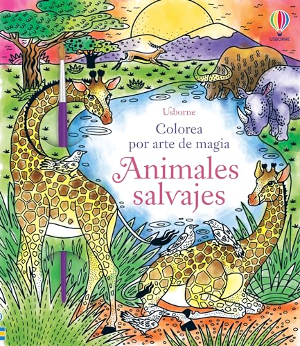 Animales salvajes (Colorea por arte de magia) von Usborne