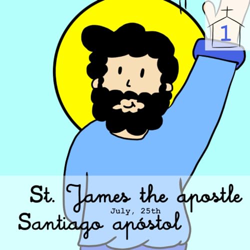 Santiago apóstol / St James the apostle (Bilingüe): letra ligada / linked letter von Independently published